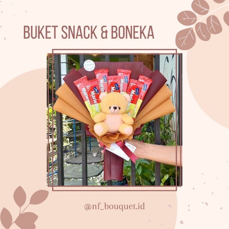 

BUKET SNACK | SNACK BUCKET | BUKET BONEKA | BUCKET BONEKA | BOUQUET | BACA DESKRIPSI PRODUK!!