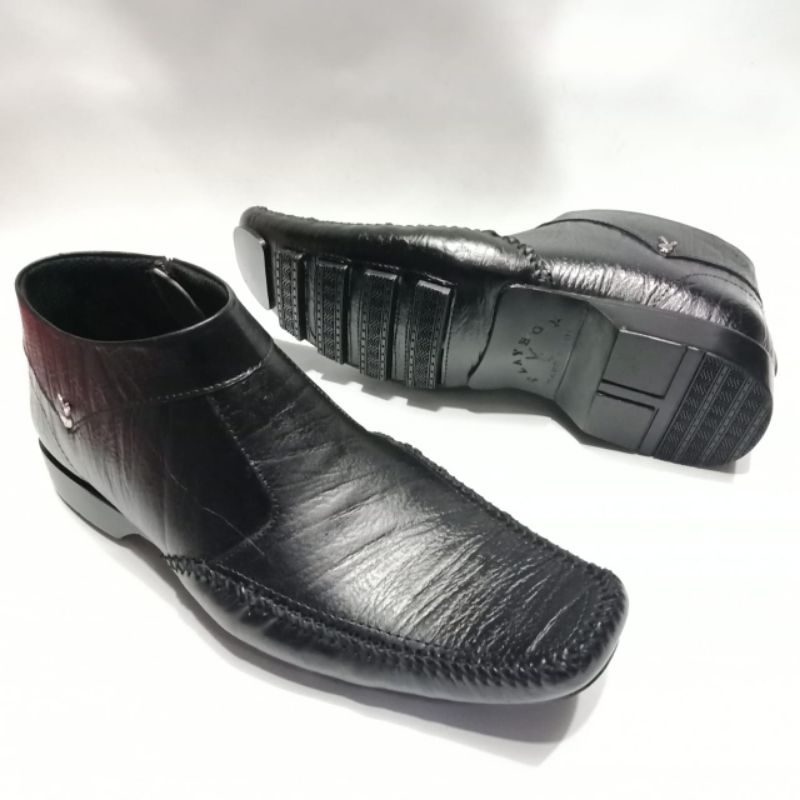 Sepatu Boot Playboy/Sepatu Kulit Asli/Sepatu Kerja Pria