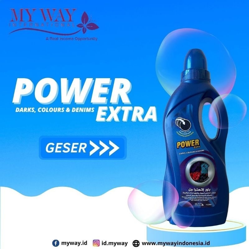 MY WAY POWER DETERGEN BLACK AND DARK GARMENTS