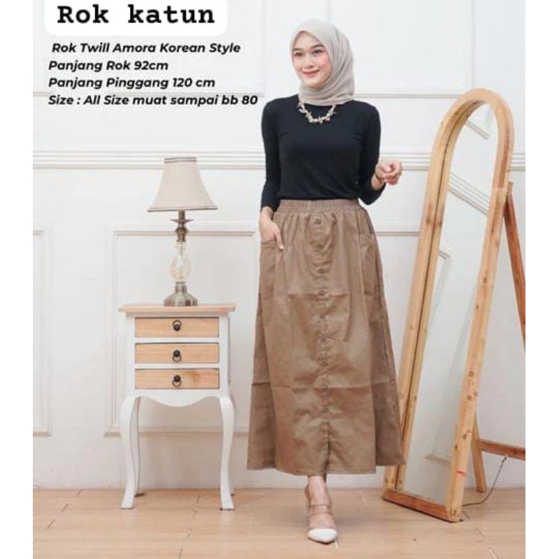rok katun kanvas twill