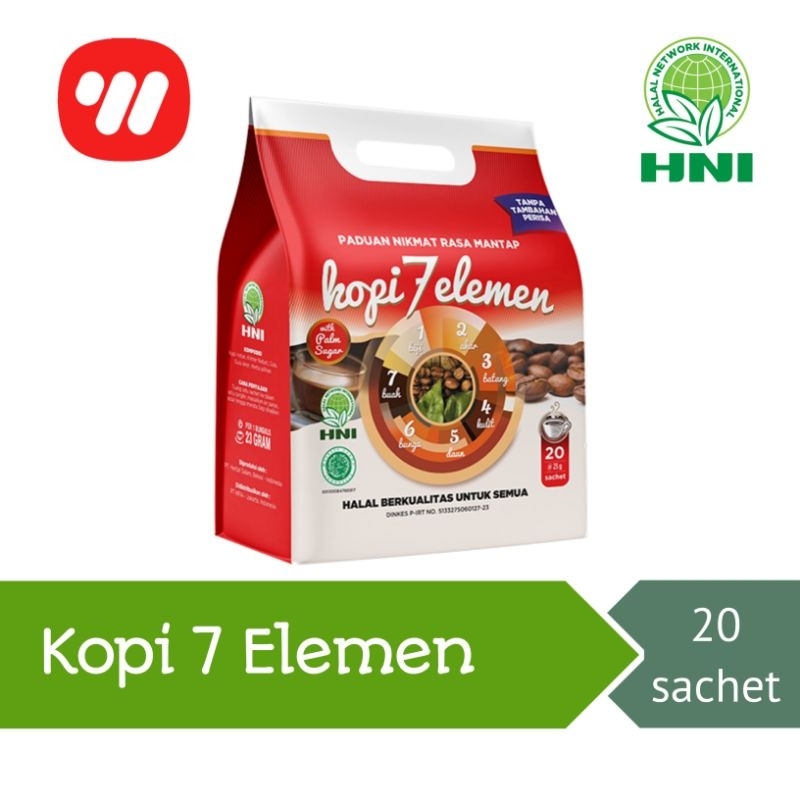 

Kopi 7 Elemen HNI HPAI Kopi Herbal