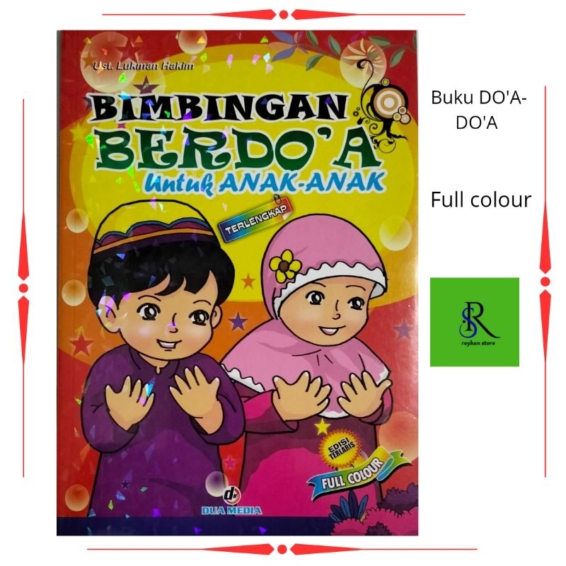 Buku Doa Do'a Bergambar Buku Anak Anak