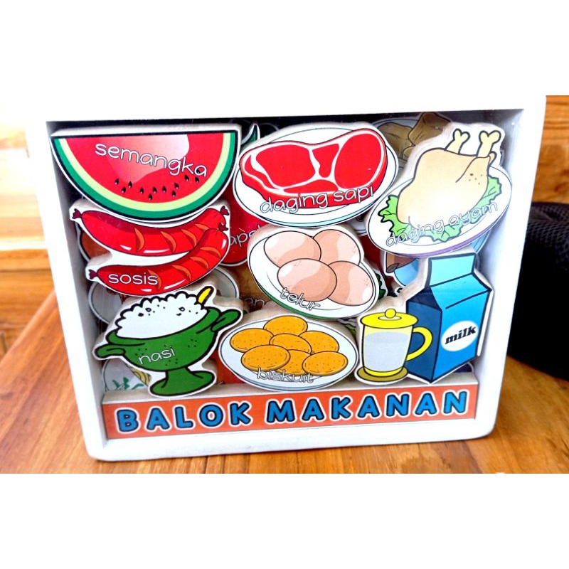 Balok Replika Makanan K