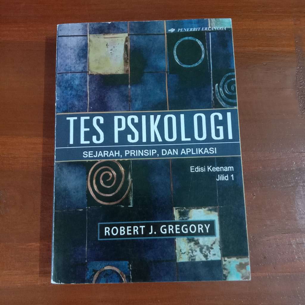Tes Psikologi Robert J. Gregory Jilid 1 - Preloved