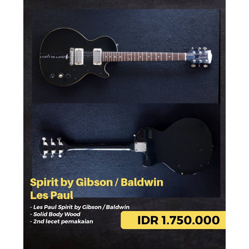 Spirit by Gibson / Baldwin Les Paul