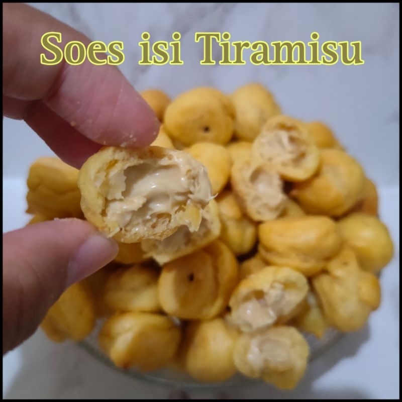 

soes kering isi tiramisu / soes kering tiramisu