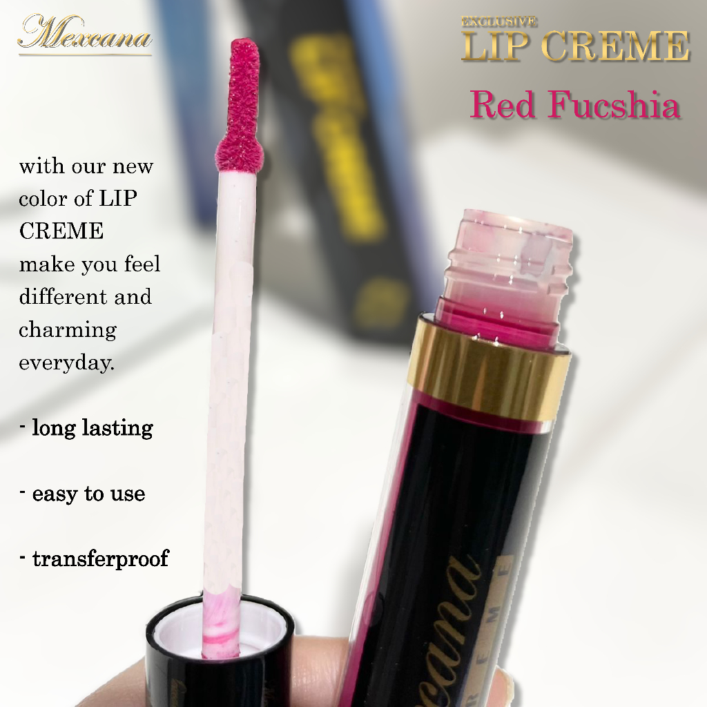 Mexcana Lip Creme Red Fucshia - 4g