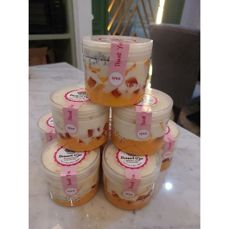 

Sago mango cheese