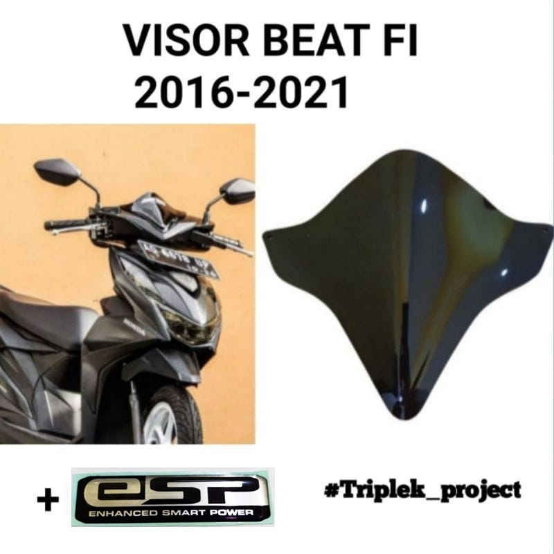 STICKER ESP STIKER ESP EMBLEM ESP PLUS VISOR BEAT FI ESP 2016-2019