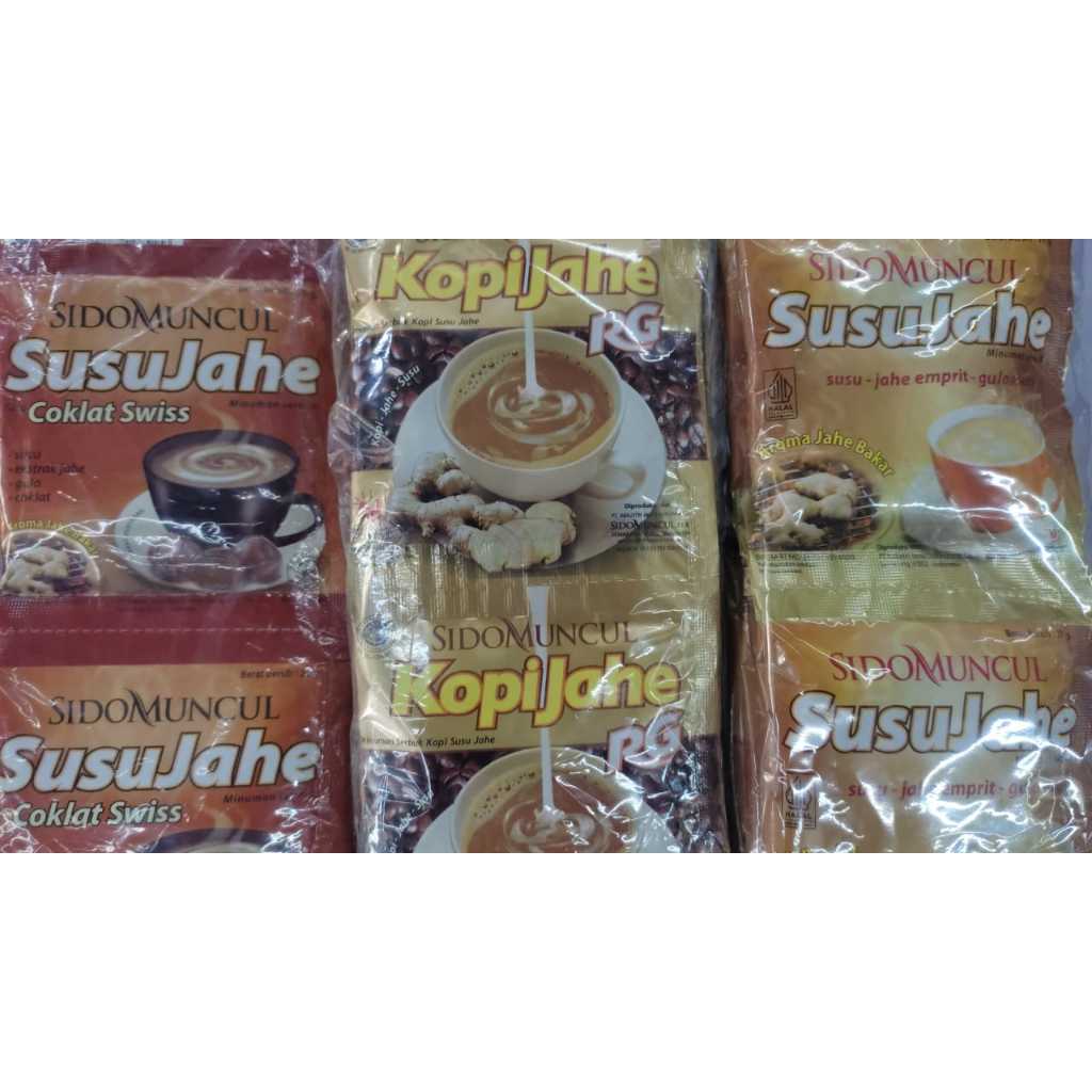 

Sidomuncul Susu Jahe Dan Kopi Jahe RG 25g