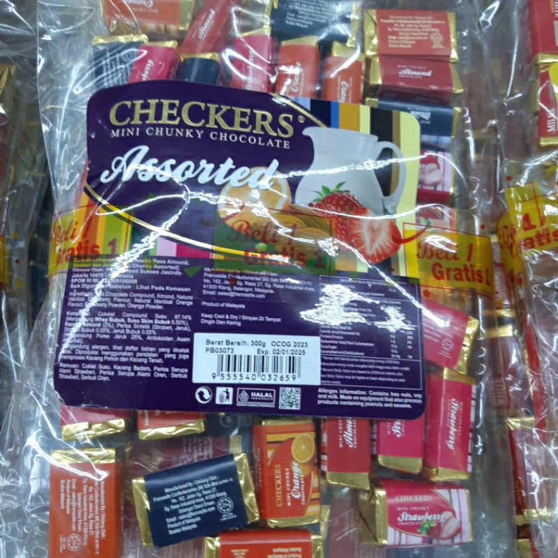 

Proko cokelat checker beli 1 gratis 1 bungkus lagi