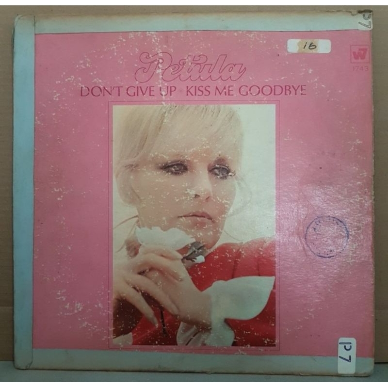 Vinyl Piringan Hitam 12 inch Petula-Don't Give Up-Kiss Me Goodbye