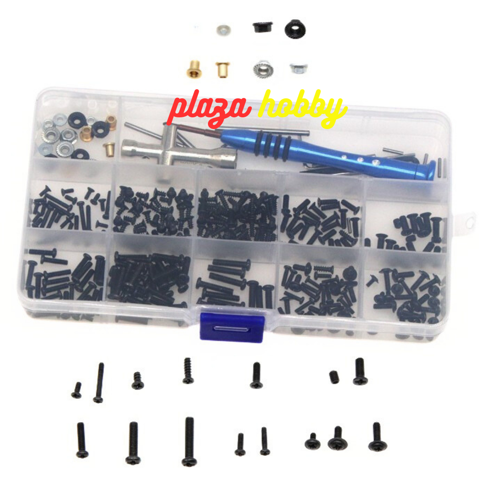 baut mur set lengkap mobil rc car wltoys 144001 144010 124007 124008 WL