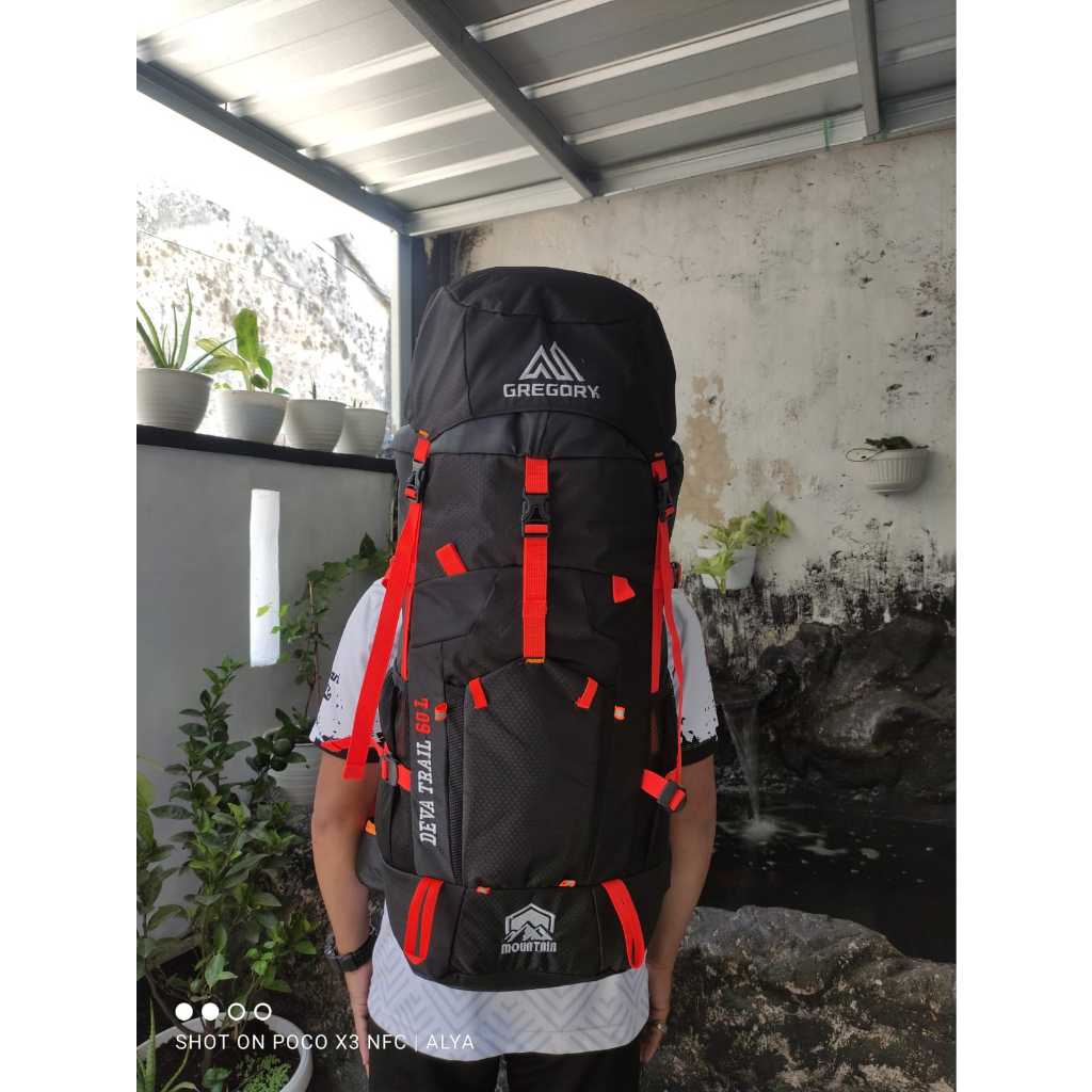 tas ransel gunung 60 liter gregory - tas carrier camping - peralatan hiking