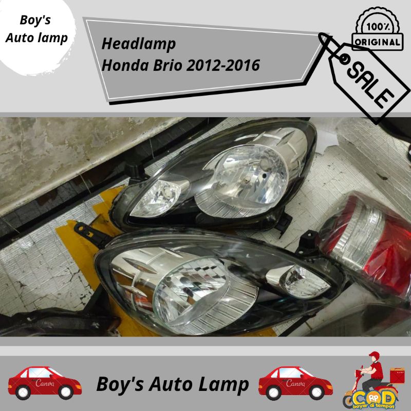 Headlamp Headlamp Honda Brio Honda Brio 2012-2016 Original