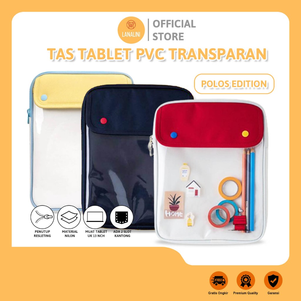 DISKON SLEEVE TAS PORTABLE BAG COVER TABLET TAHAN AIR GUNCANGAN KARAKTER SNOOPY KAKAO LUCU HUAWEI