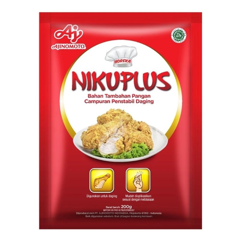 

Nikuplus 200gram Pengempuk Daging