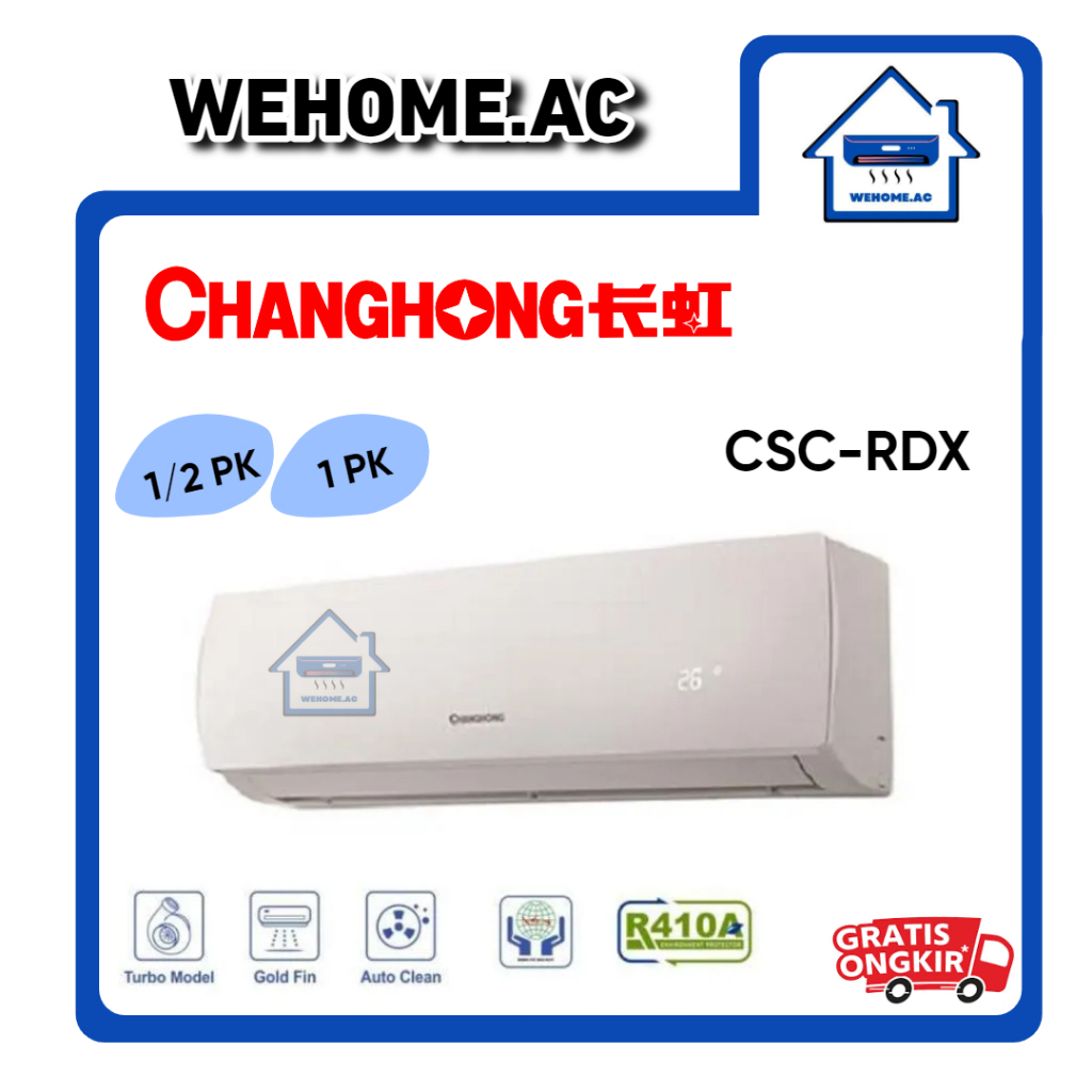 AC Changhong CSC-RDX / CSC12NVA 1/2 - 1.5 PK AC Changhong Low Watt