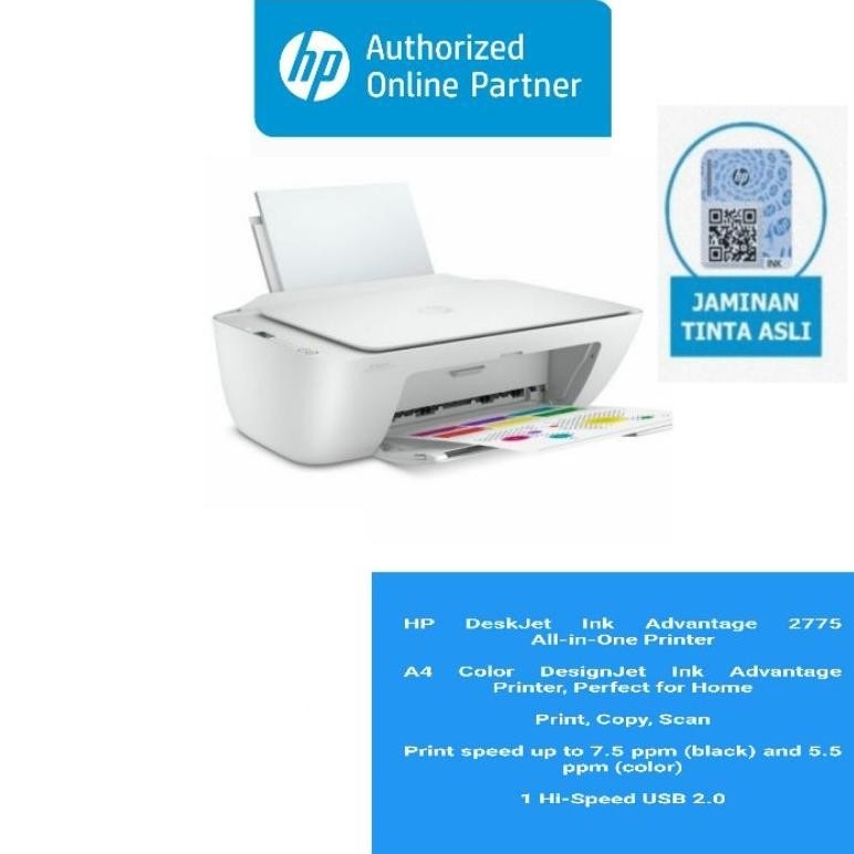Printer HP DeskJet Ink Advantage 2775 HP2775 HP 2775