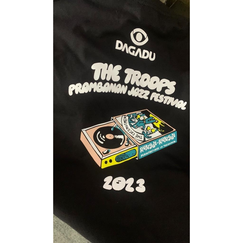 DAGADU x PRAMBANAN JAZZ OFFICIAL TSHIRT