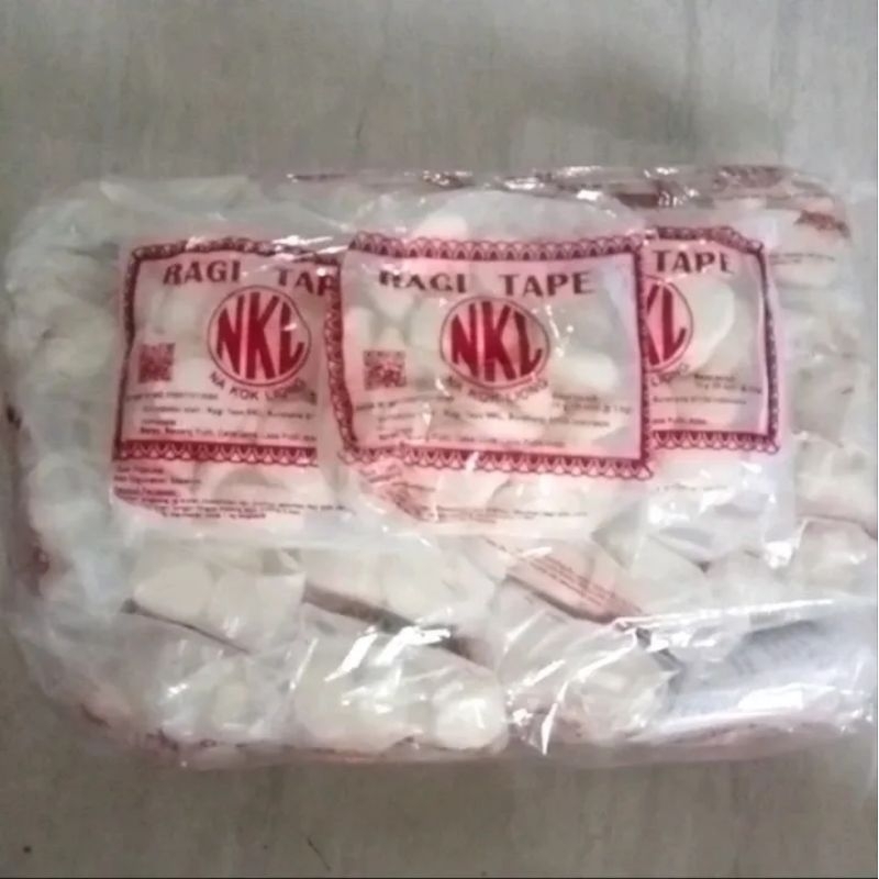 

Ragi Tape Harum Manis Ragi Tape NKL Harga 1 Bal Isi 25 Bungkus