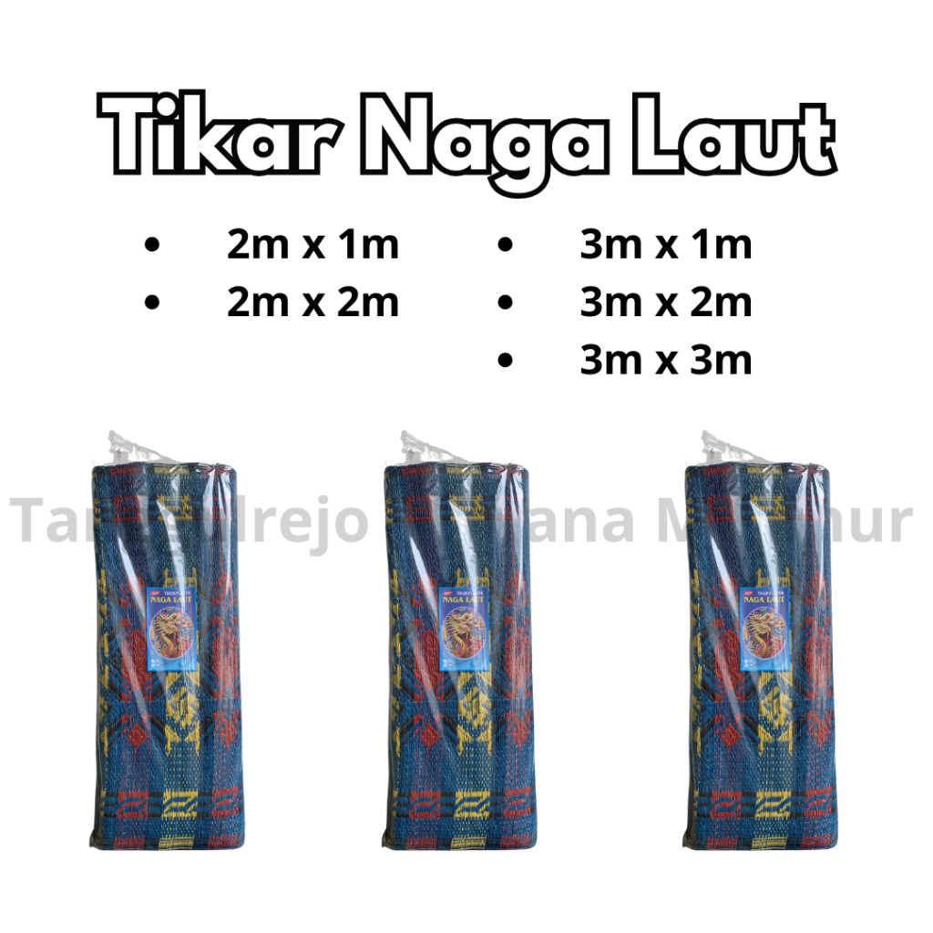 TIKAR PLASTIK NAGA LAUT,TIKAR ANYAM,TIKAR PLASTIK