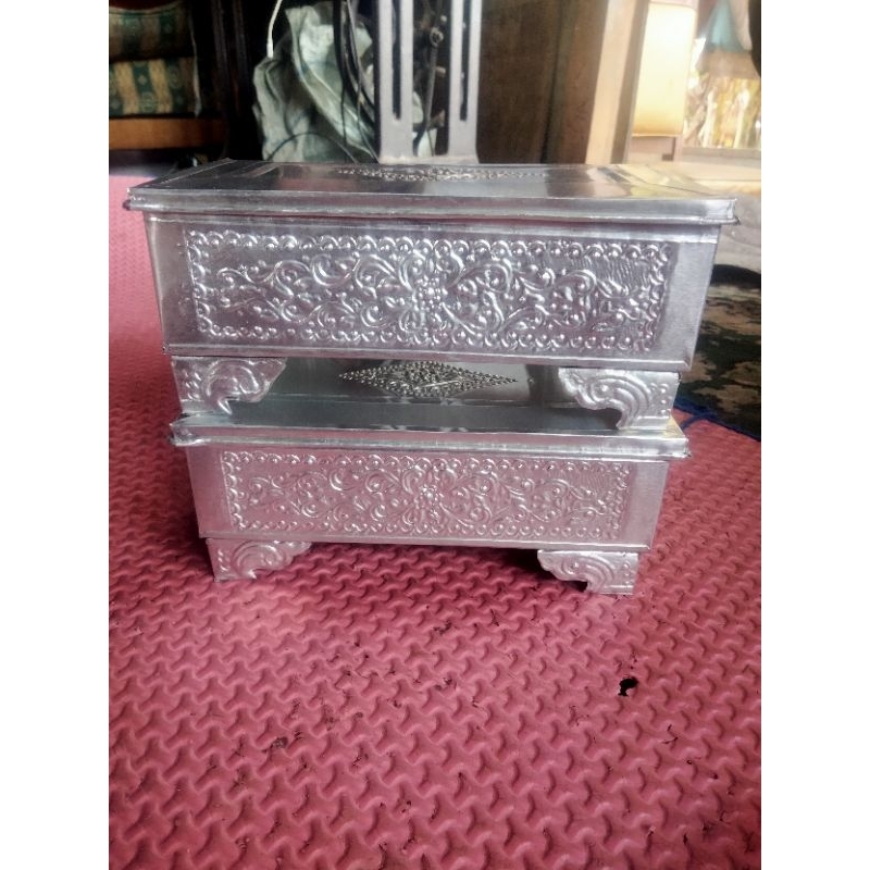 tepak sirih silver