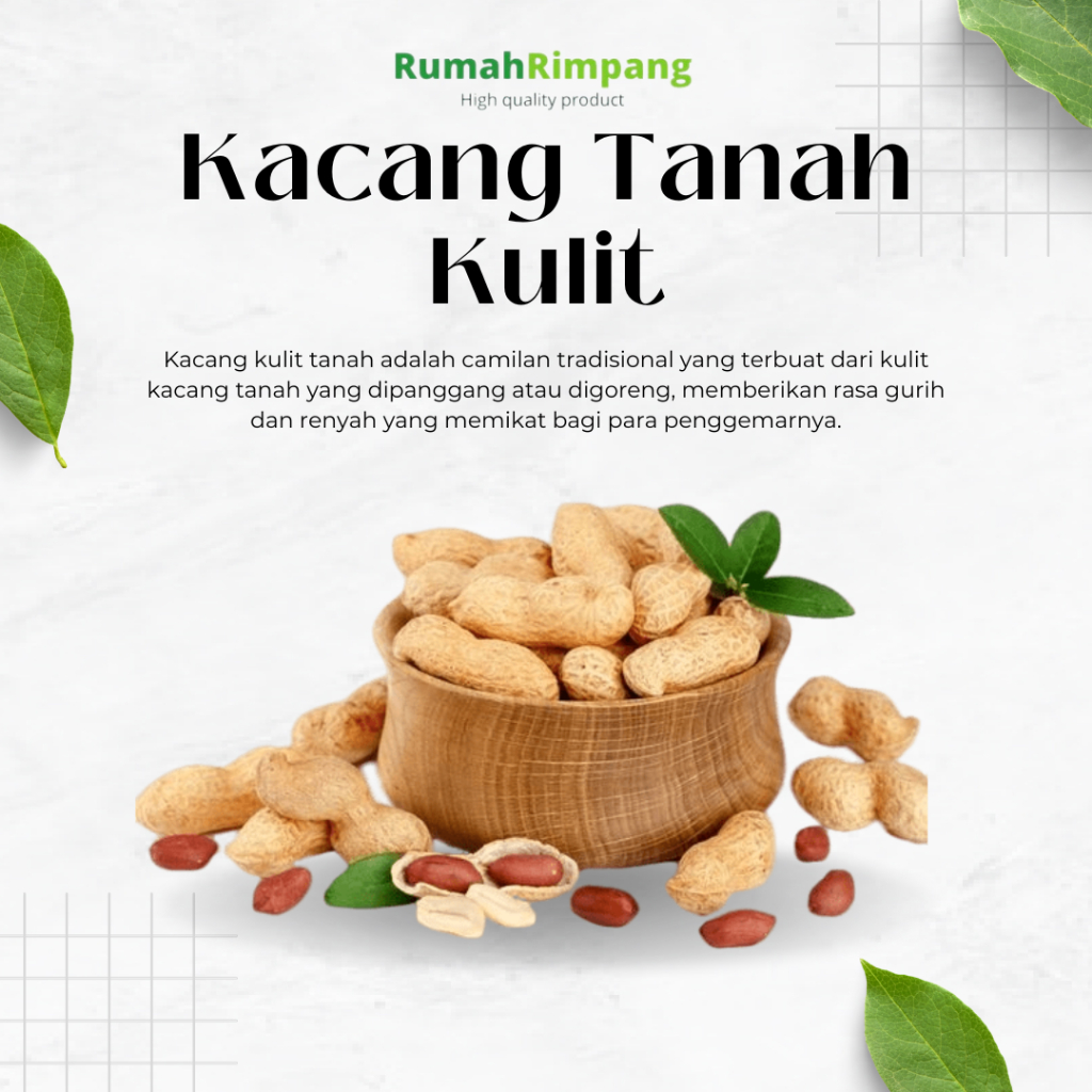 

[BISA INSTAN] JUAL KACANG TANAH KULIT - KEMASAN 1 KG