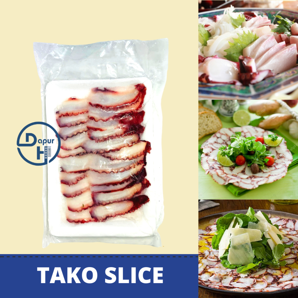

TAKO Gurita Slice 150 g | Octopus Slice.
