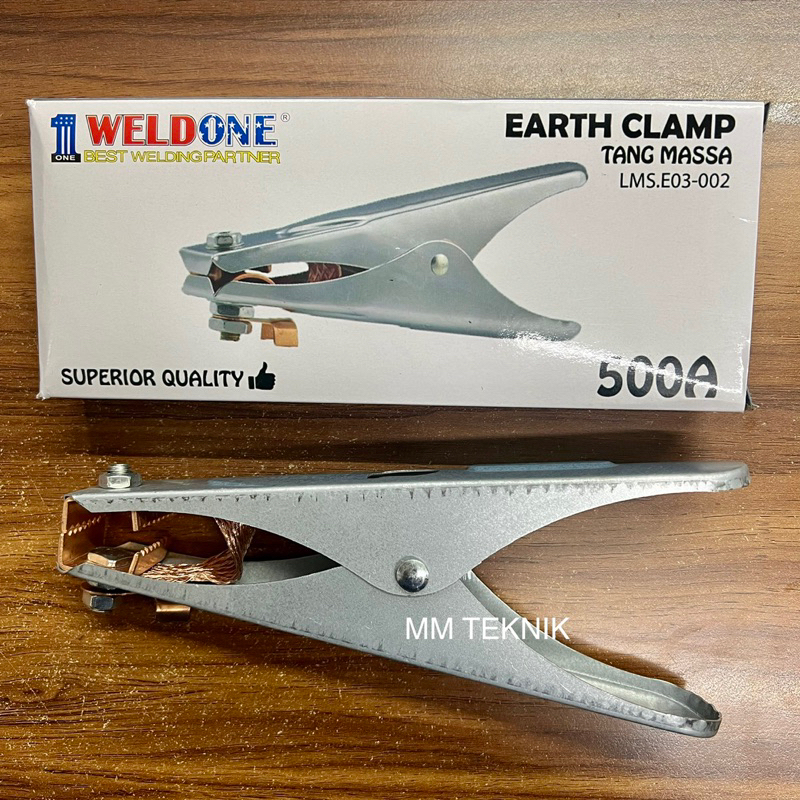 Tang Badan 500A LUMOS Tang Massa Earth Clamp Stang Las Klem Masa 500 Ampere
