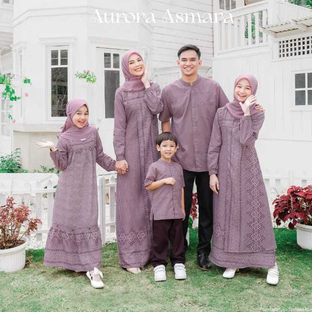 SERAGAM KELUARGA EKSIS 223 VERY GRAPE ORIGINAL SEPLY ETHICA FASHION DRESS BAJU BUSANA MUSLIM WANITA 