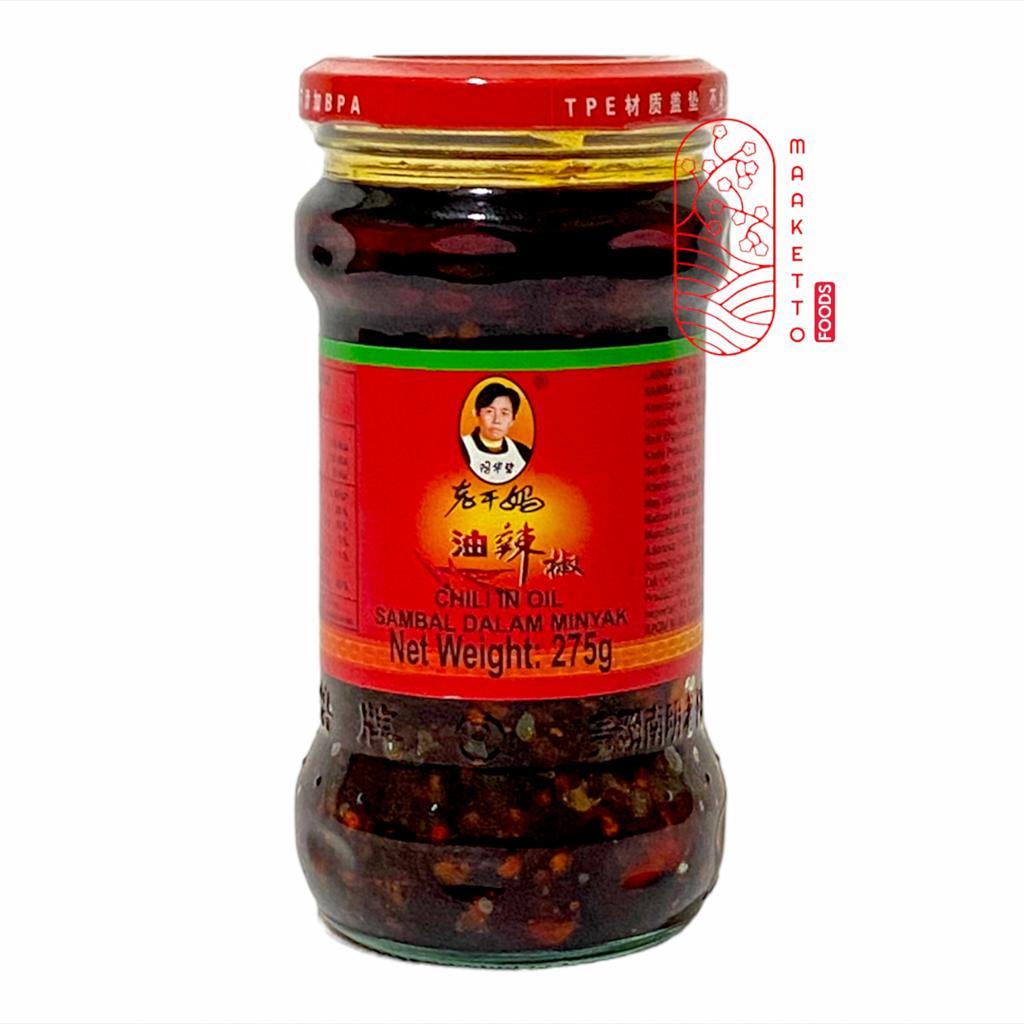 

Lao Gan Ma Chili Oil / Laoganma sambal Dalam Minyak 275gr