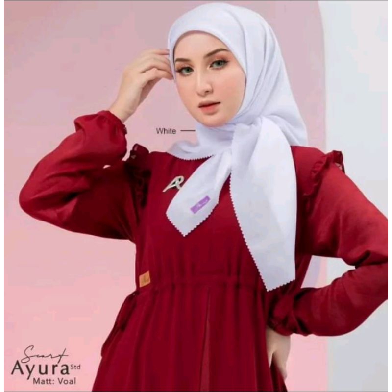 HIJAB SEGI EMPAT POLOS ARRAFI