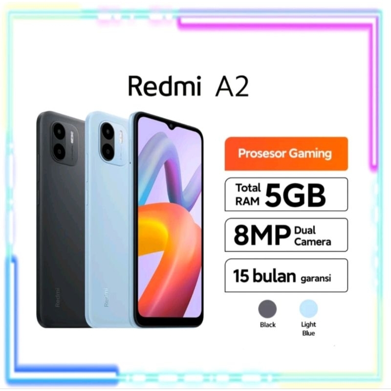 Xiaomi Redmi A2 3/64 GB Garansi Resmi
