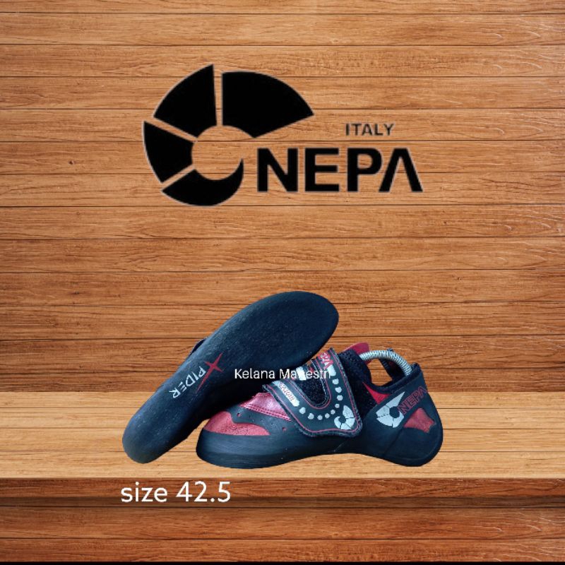 Nepa Xpider climbing shoes