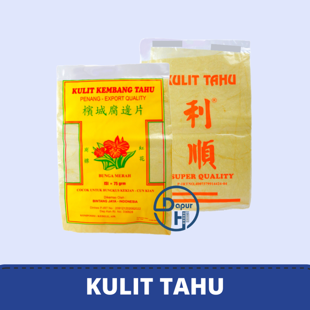 

KULIT TAHU TAUKI BASAH Kulit Dimsum Goreng 1 Pack │ Kekian Skin.