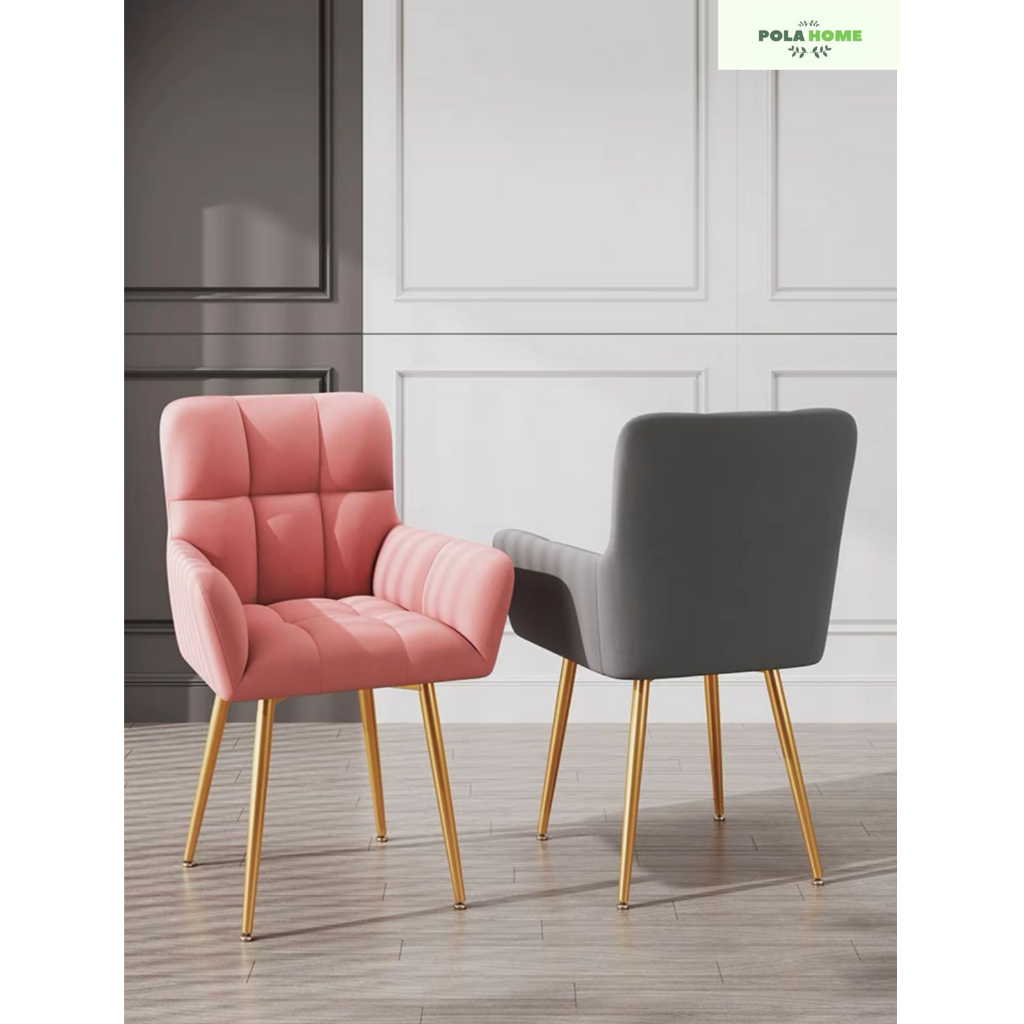 Pola CY3328 Kursi Meja Rias Kursi Makan Kursi Duduk Sofa Modern Minimalis