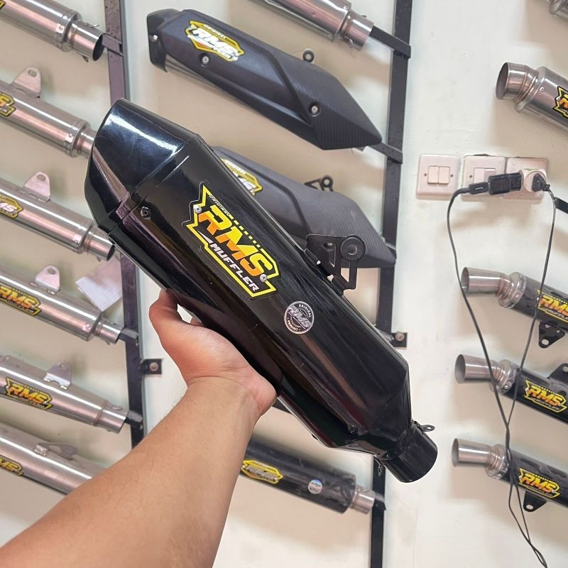 SLINCER KAPSUL KTM RMS MUFFLER ORIGINAL BLACK COATING