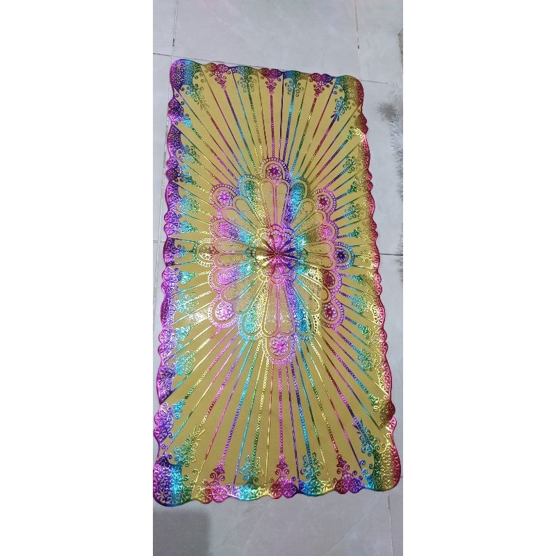 taplak meja persegi panjang ruang tamu