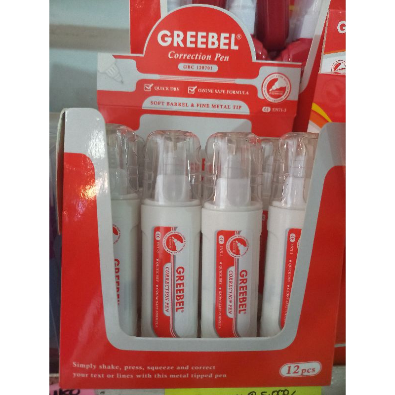 

GREEBEL CORRECTION PEN GBC-120701 - Satuan