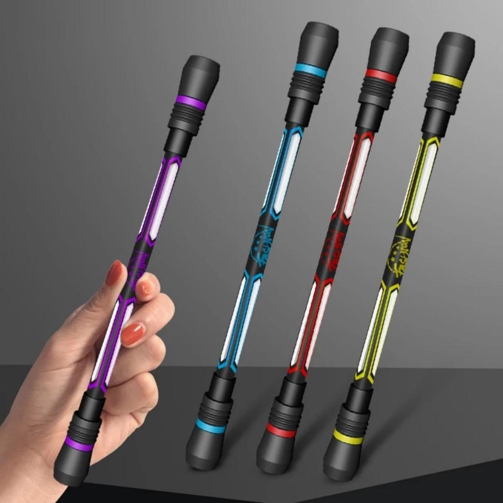 

(Paket 12Pcs) Spinning Pen Pulpen Putar Karakter Anti Stress / Mainan Anak Pen Spinner Balance Stationery