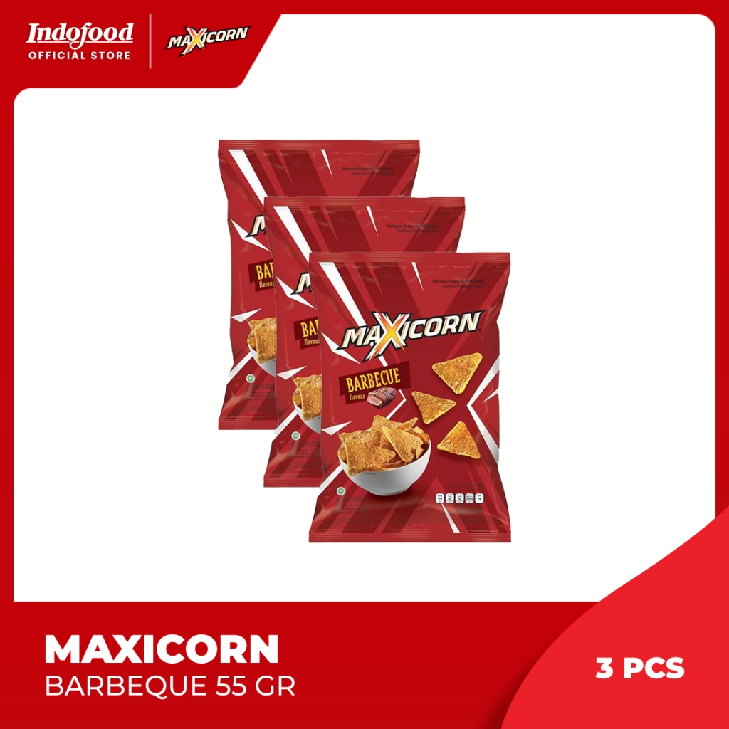 

3 PCS - Maxicorn Barbeque 55 Gr