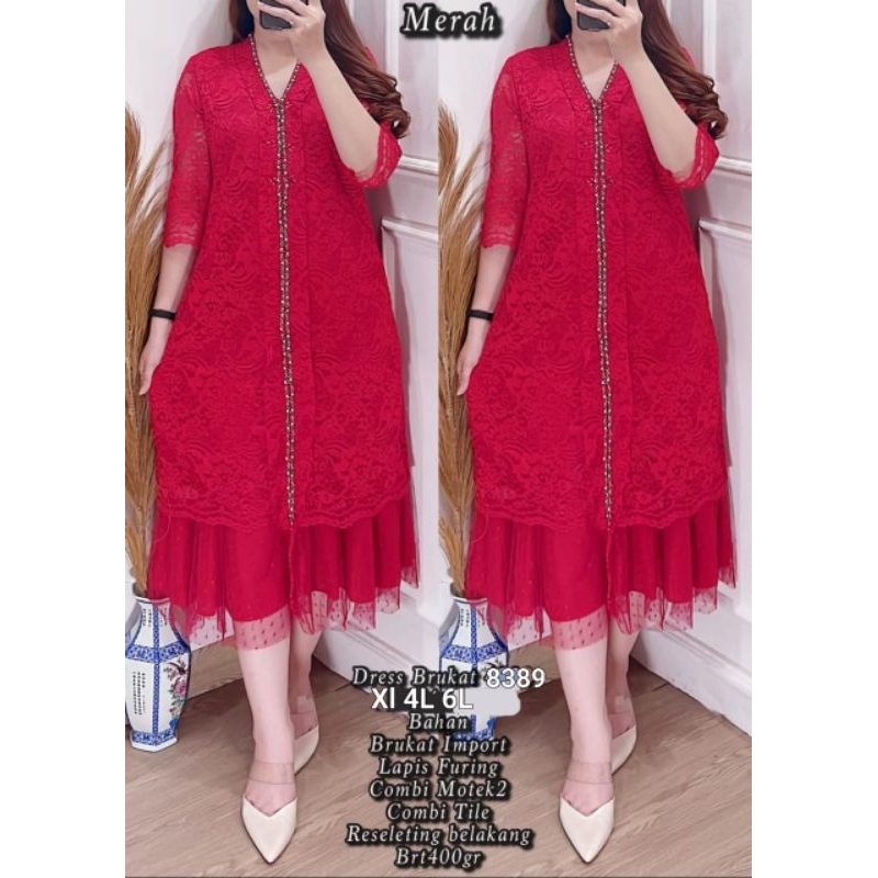 Dres kebaya Kartini Payet