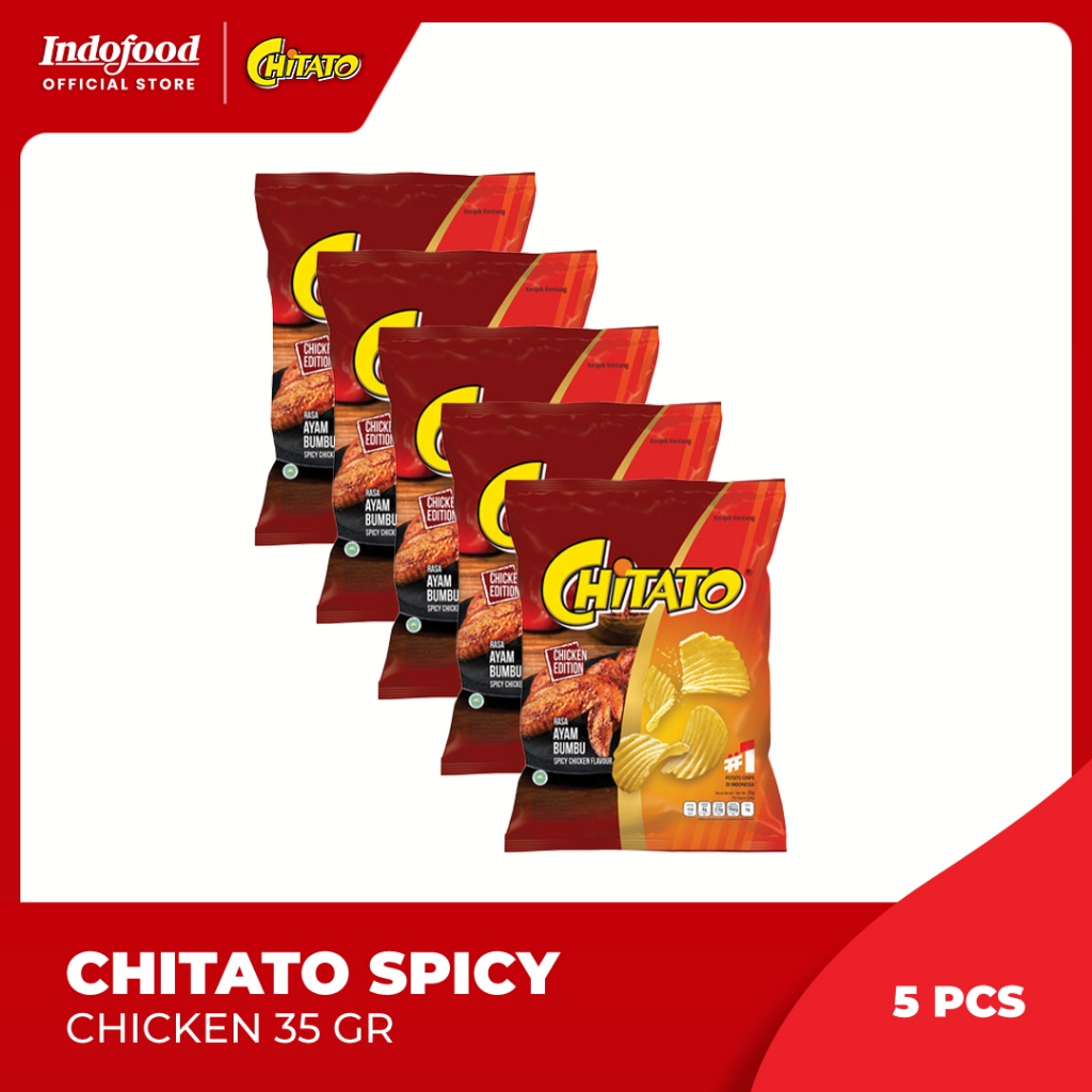 

5 Pcs - Chitato Spicy Chicken 35 Gr