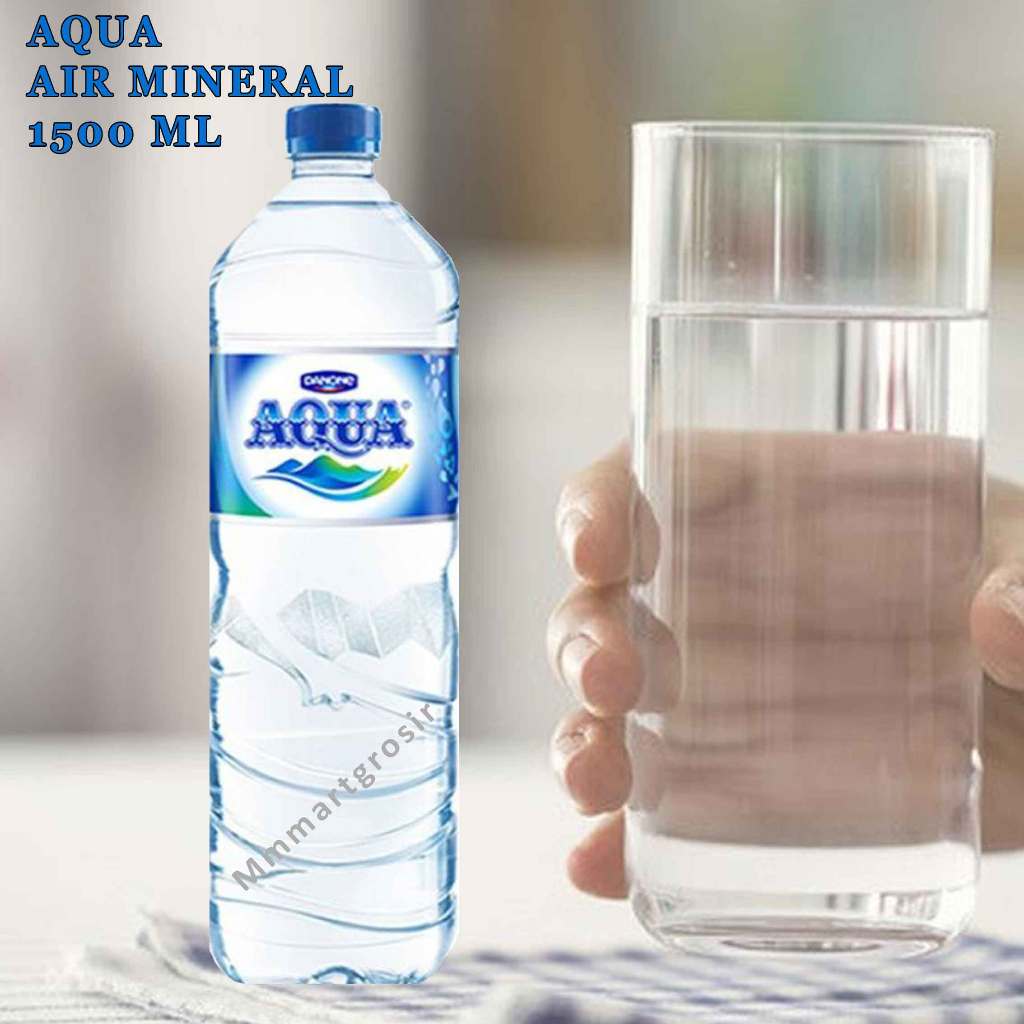 

Aqua / Air Mineral / Minuman Kemasan Botol / Air Putih / 1500ml