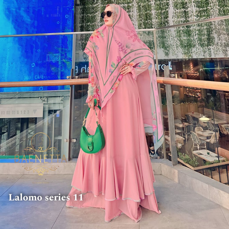 Lalomo Series 6 by Baenetta / Lalomo Series 11 / Gamis Pesta Mewah / Dress Muslimah / Gamis Branded