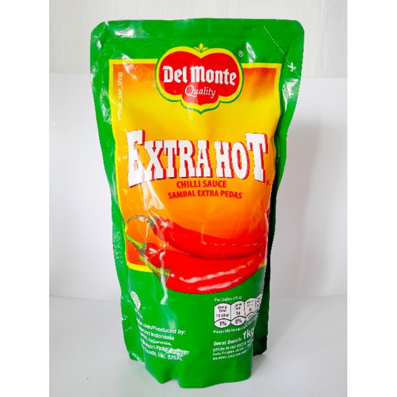 

DELMONTE SAUS SAMBAL EXTRA HOT 1KG