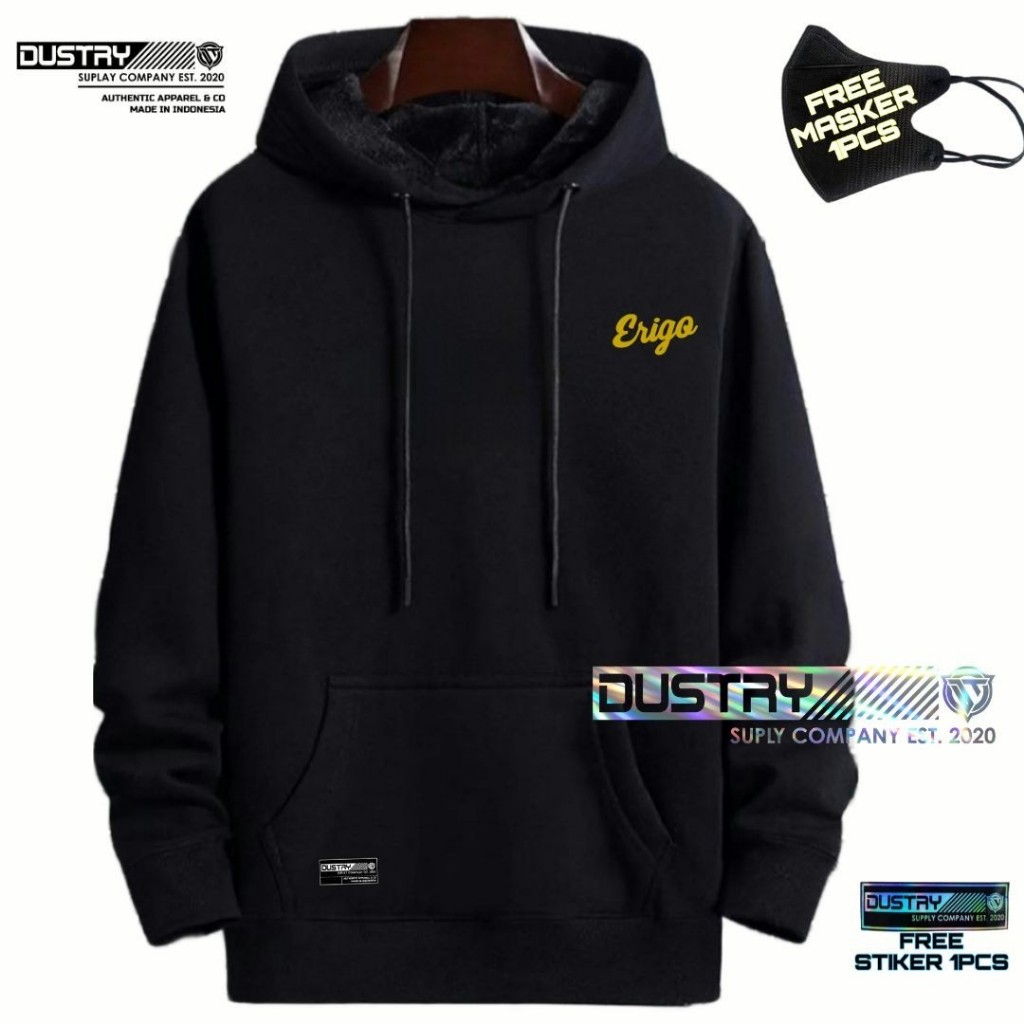 Sweater Hoodie Pria Distro Original Erg Brand Unisex Cewek Cowok Keren Bahan Tebal Switer Sunmori Ae
