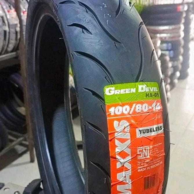 Ban Maxxis GREEN DEVIL 100/80-14 Tubeless