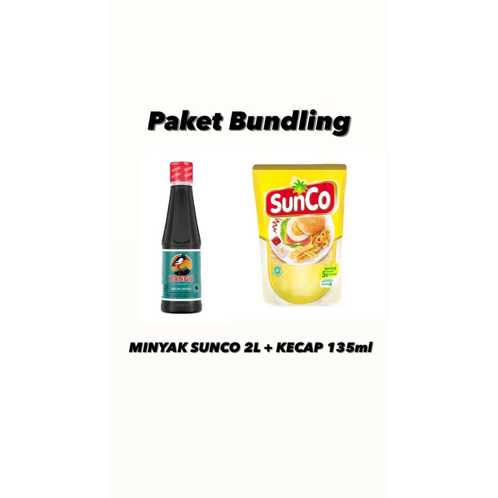 

PAKET BUNDLING MINYAK 2L DAN KECAP BOTOL 135ML